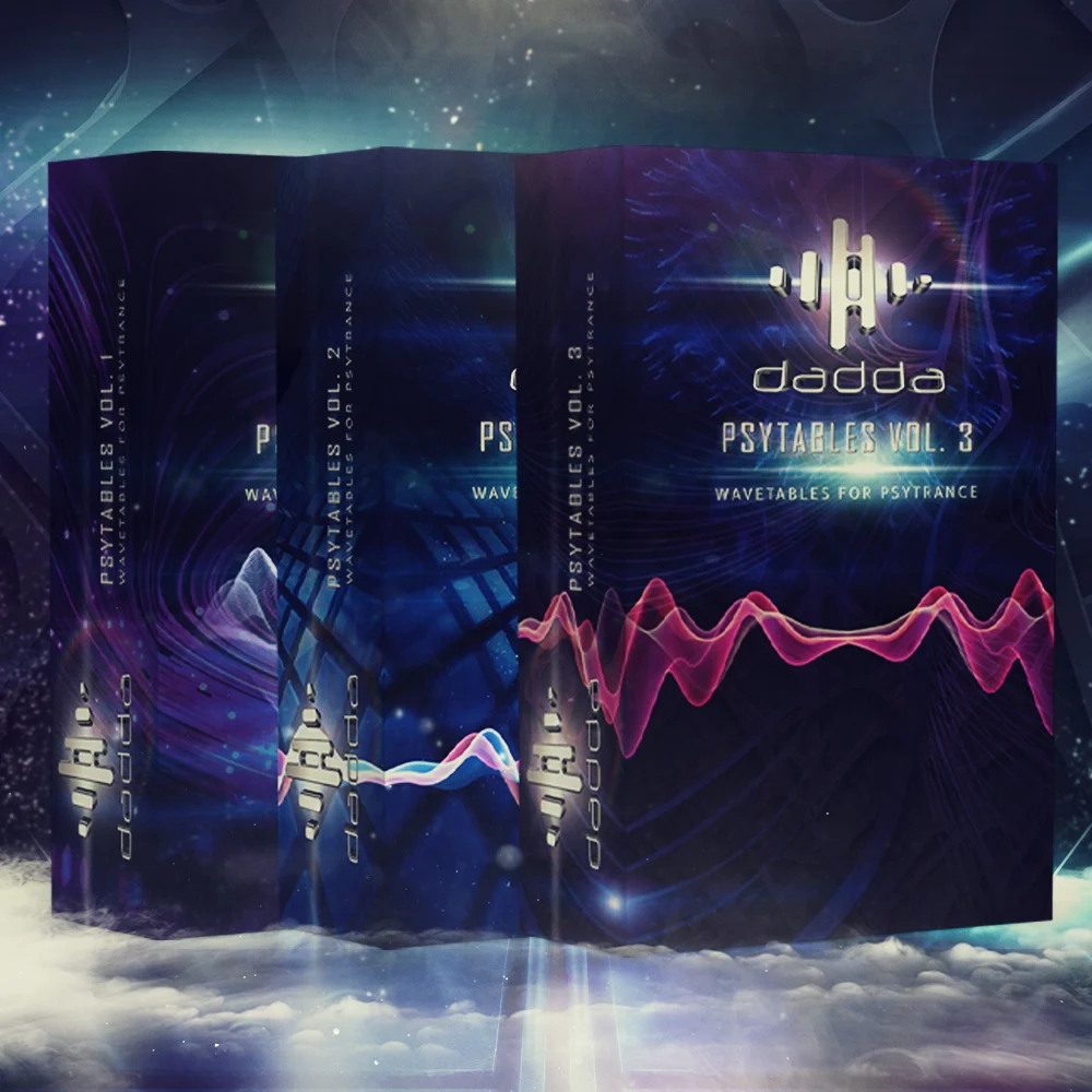 PsyTables Vol. 1, 2, 3 by Dadda Bundle