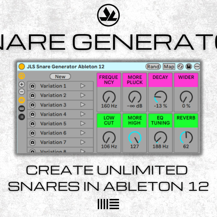 Snare Generator For Ableton Live 12 - Free