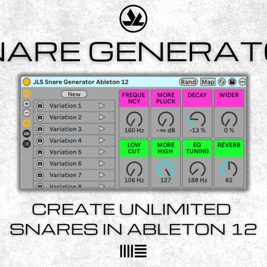 Snare Generator For Ableton Live 12 - Free