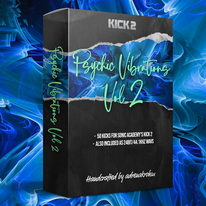 Psychic Vibrations Vol 2 (50 kicks for Kick 2, incl. WAV versions)