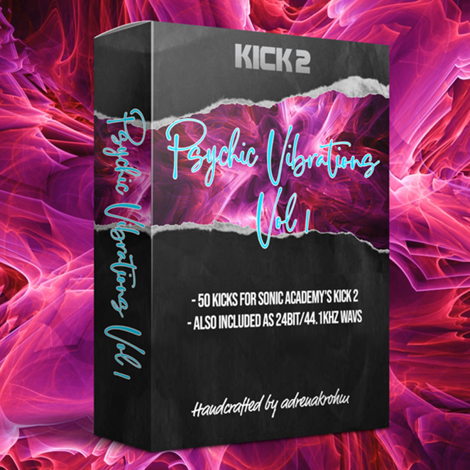Psychic Vibrations Vol 1 (50 kicks for Kick 2, incl. WAV versions)
