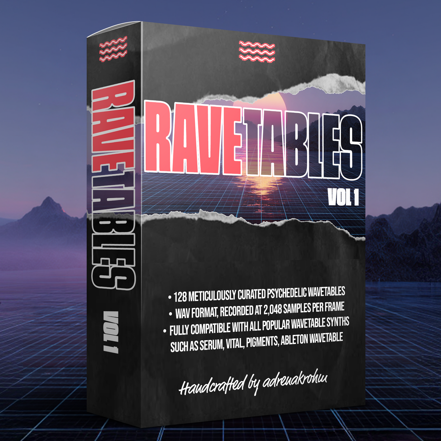 Ravetables Vol 1: 128 Meticulously Curated Wavetables